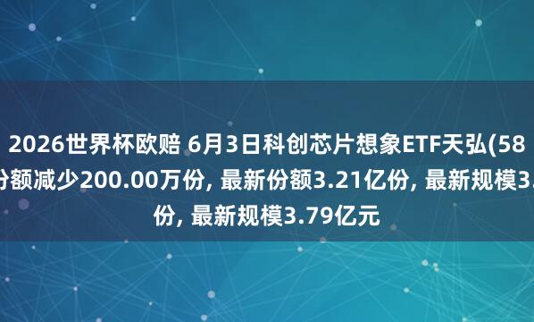 2026世界杯欧赔 6月3日科创芯片想象